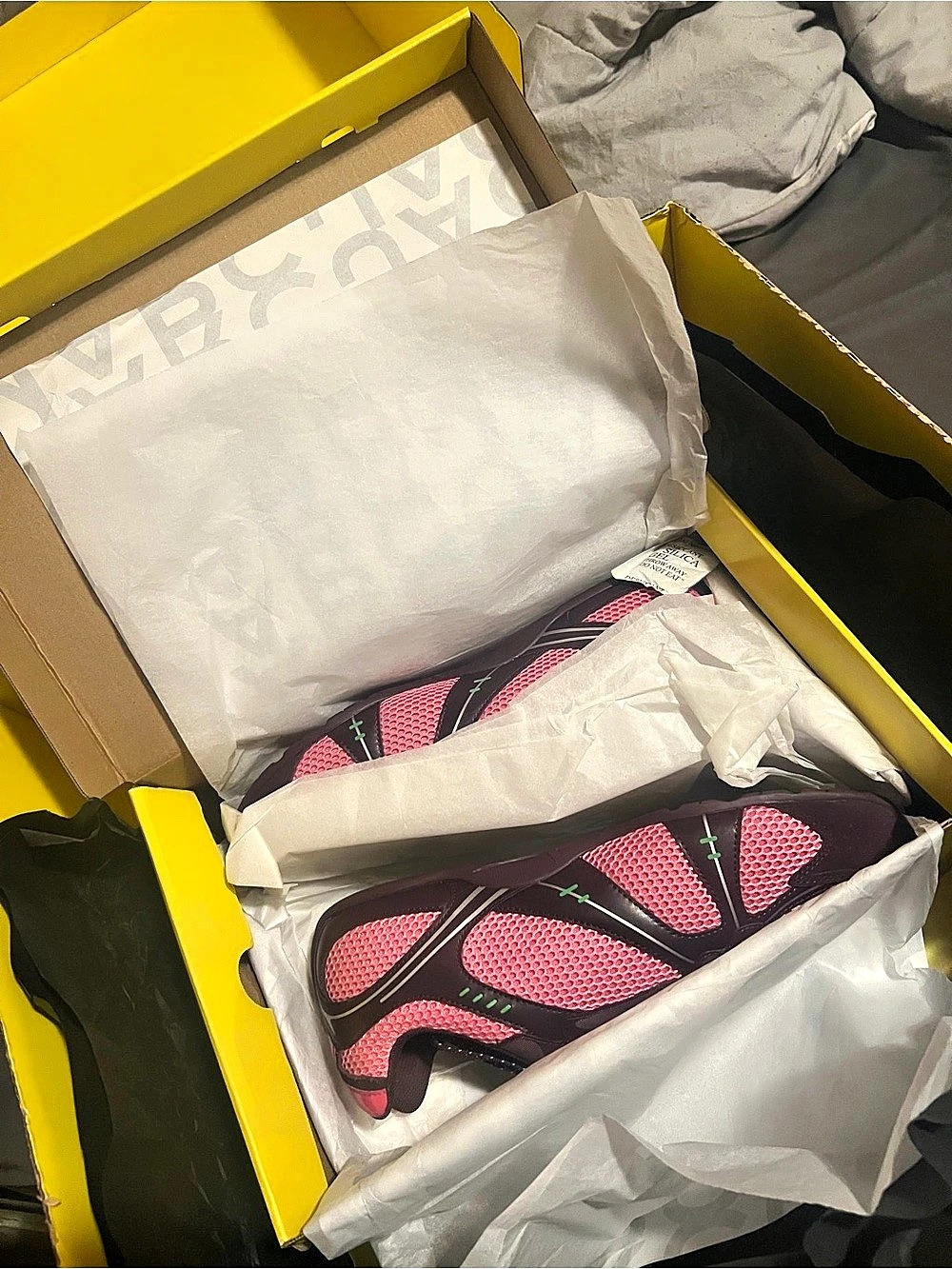 Marc Jacobs The 72 Spring Sneaker Pink & Black Sneakers